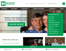 Tablet Screenshot of hendricks.org